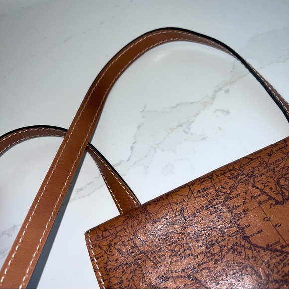 Patricia Nash crossbody Granada brown leather purse - Picture 4 of 9